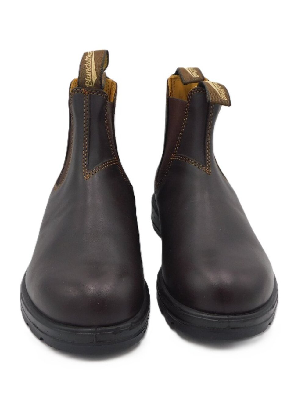 Blundstone Brown Leather Lug Chelsea Boot | Size 7 - Men's 8 Women's 10 | Fair